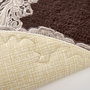 Mijölnir Juego de alfombras de baño Selonya Oval - Marrón